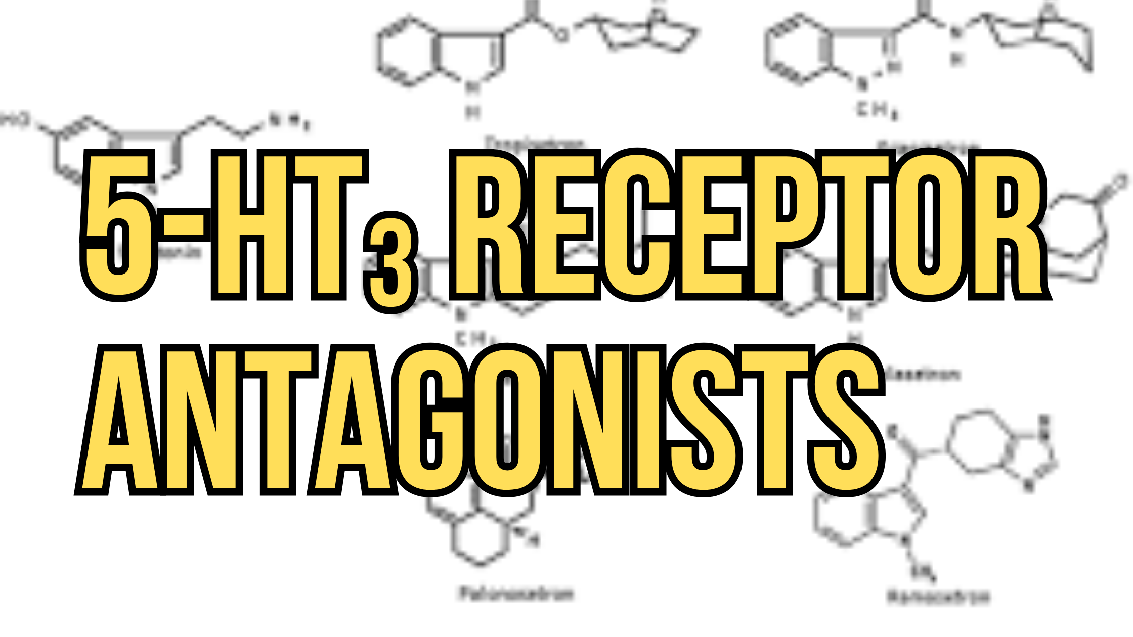 5-HT₃ Receptor Antagonists